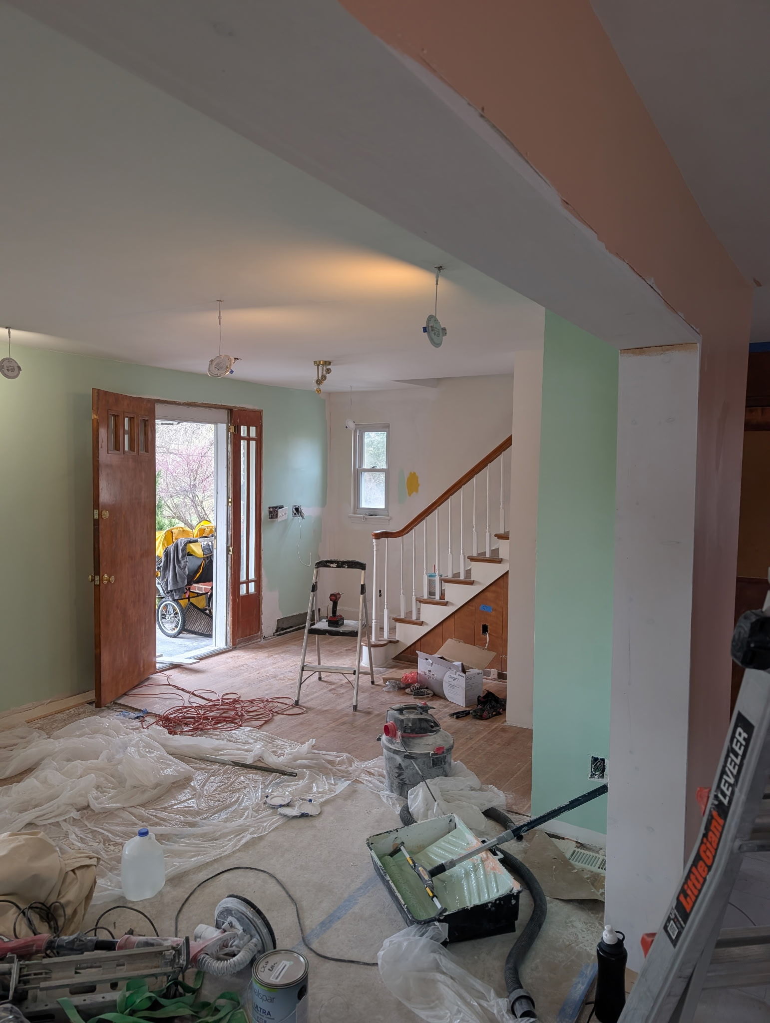 Drywall preparation and repair work before finish work by Always Best Solutions LLC