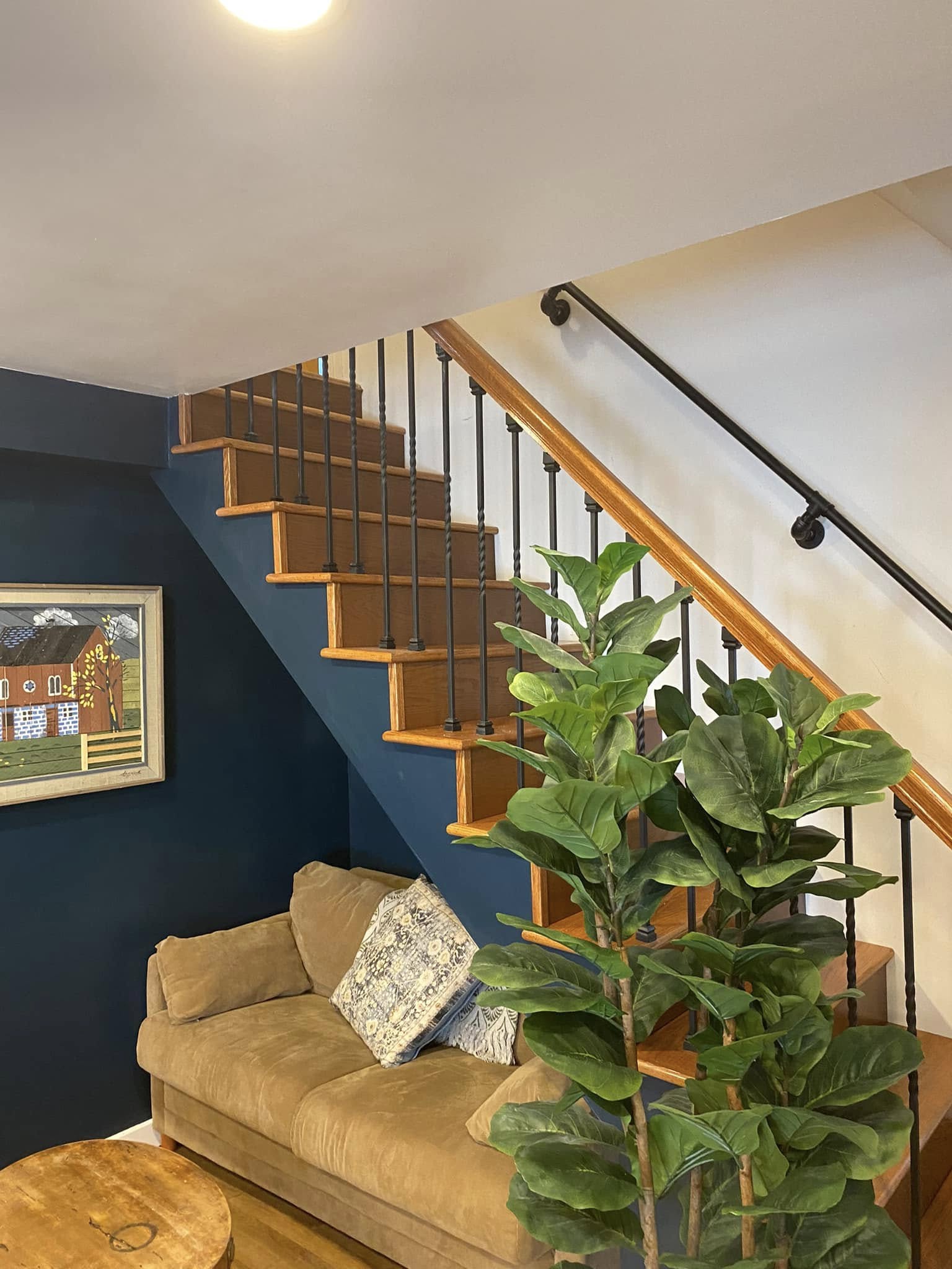 Completed interior painting and finished wall project by Always Best Solutions LLC